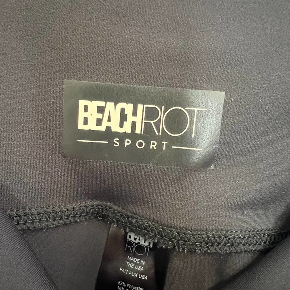 Beach Riot Sport Size M Side Studded Embellished Workout High Rise Leggings - Picture 4 of 10